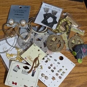 Assorted Jewelry Set Earrings Crafting